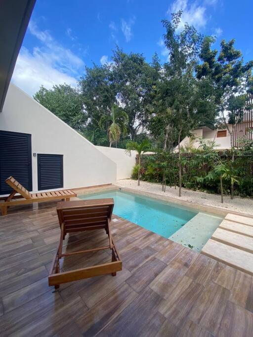 ¡New Villa 4Br With Priv Jacuzzi! Тулум Экстерьер фото