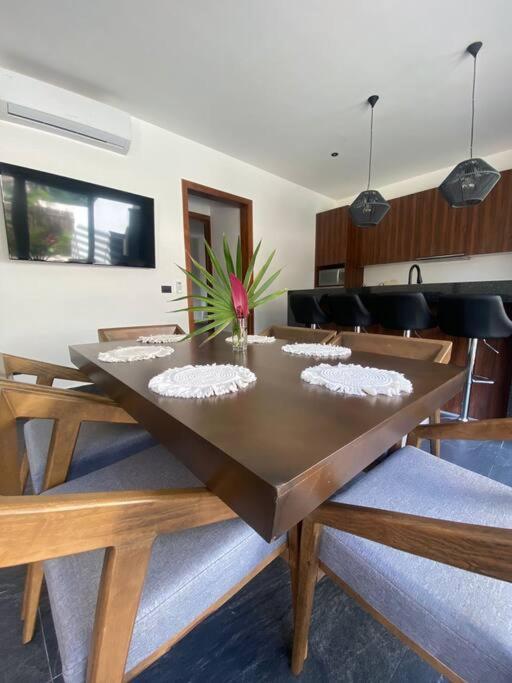 ¡New Villa 4Br With Priv Jacuzzi! Тулум Экстерьер фото