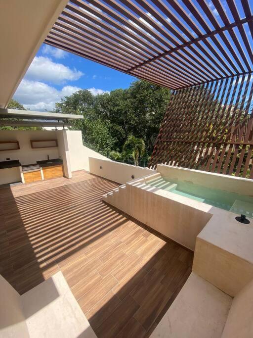 ¡New Villa 4Br With Priv Jacuzzi! Тулум Экстерьер фото